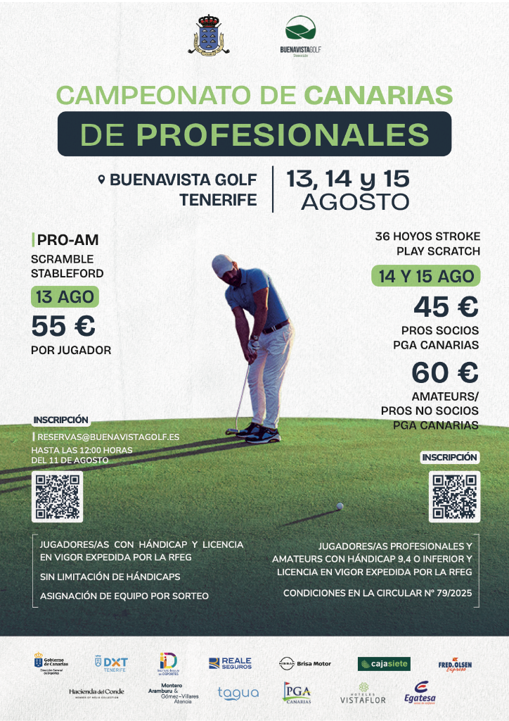 PRO-AM CAMPEONATO DE CANARIAS DE PROFESIONALES